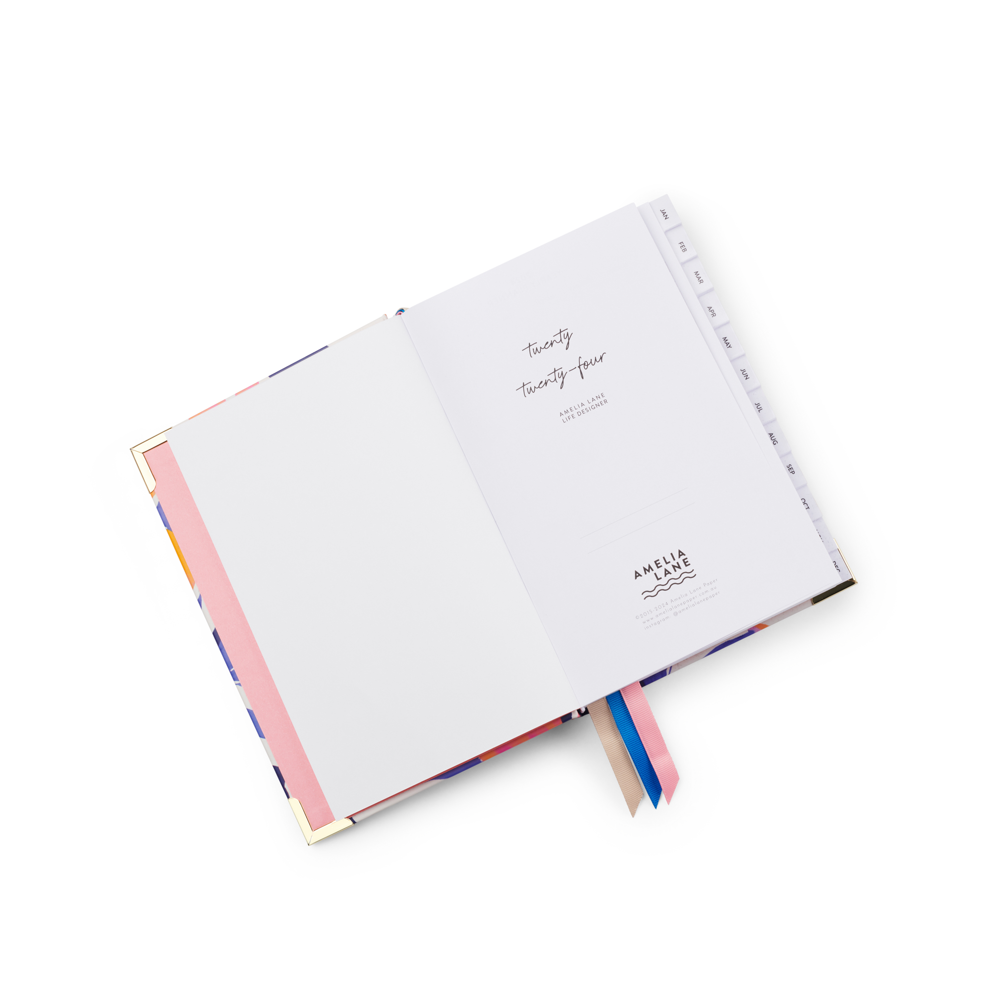 2024 Amelia Lane Life Designer, Desktop Daily (Sunset Hibiscus)