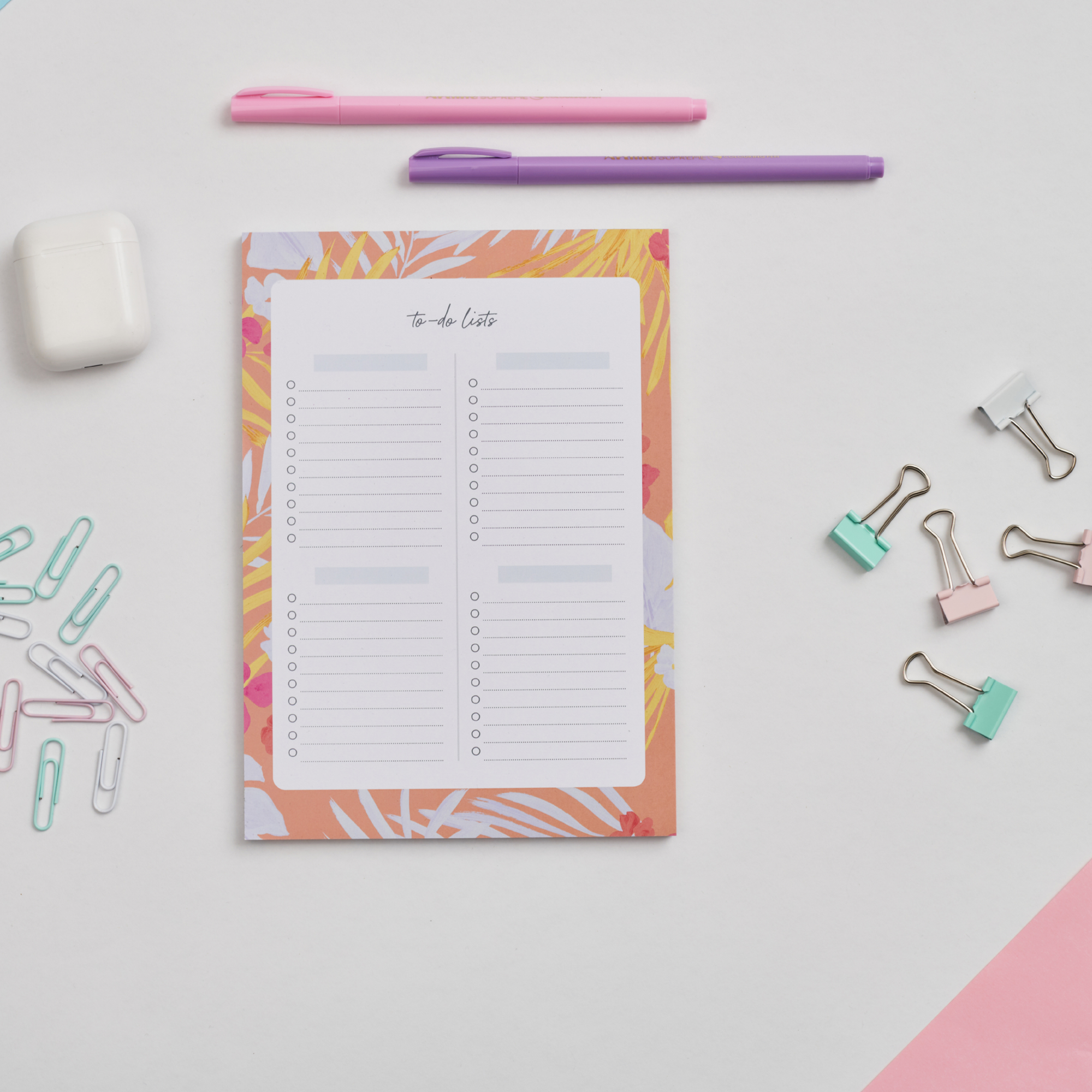 Twin Pack Notepads (Weekly, To Do Lists)