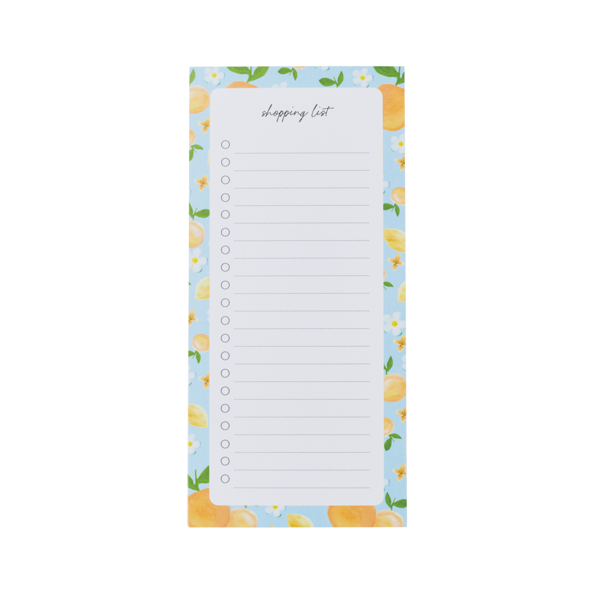 Shopping List Notepad