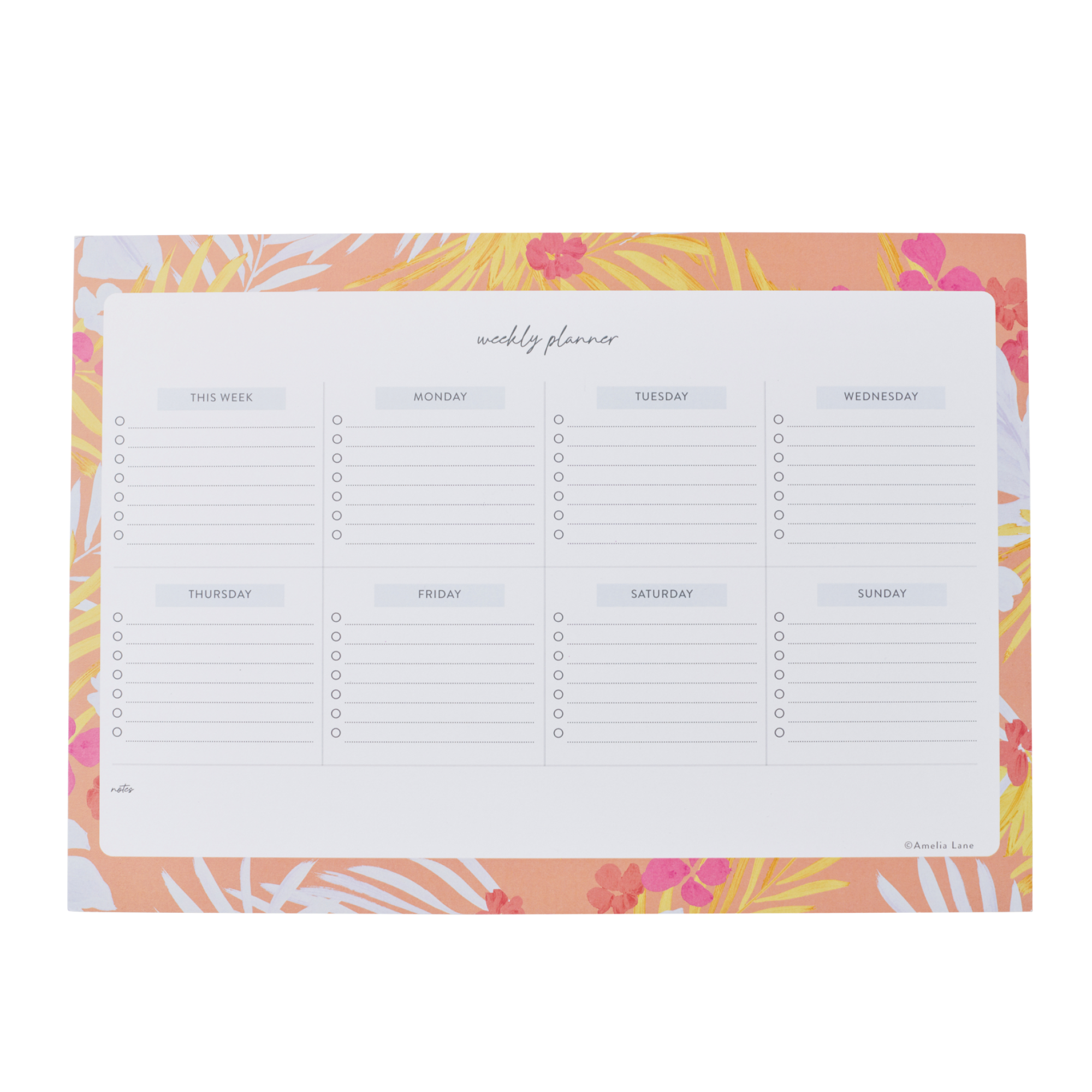 Twin Pack Notepads (Weekly, To Do Lists)