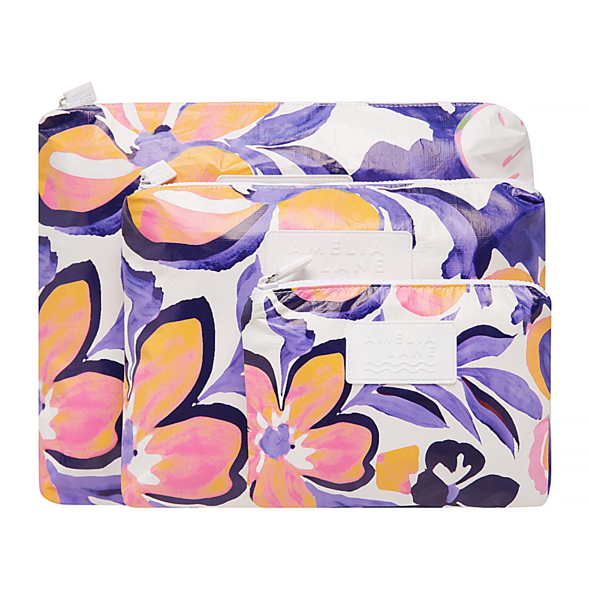Sunset Hibiscus Wet Bag Bundle (Pack of 3)