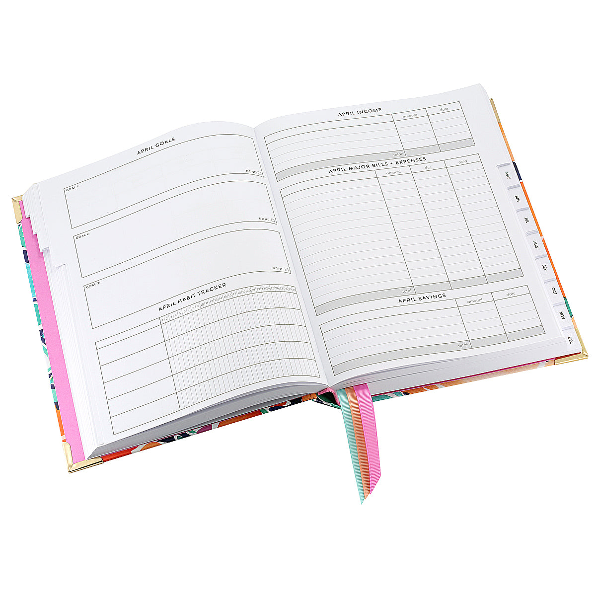 2024 Amelia Lane Life Designer, Desktop Daily (Sunset Hibiscus)