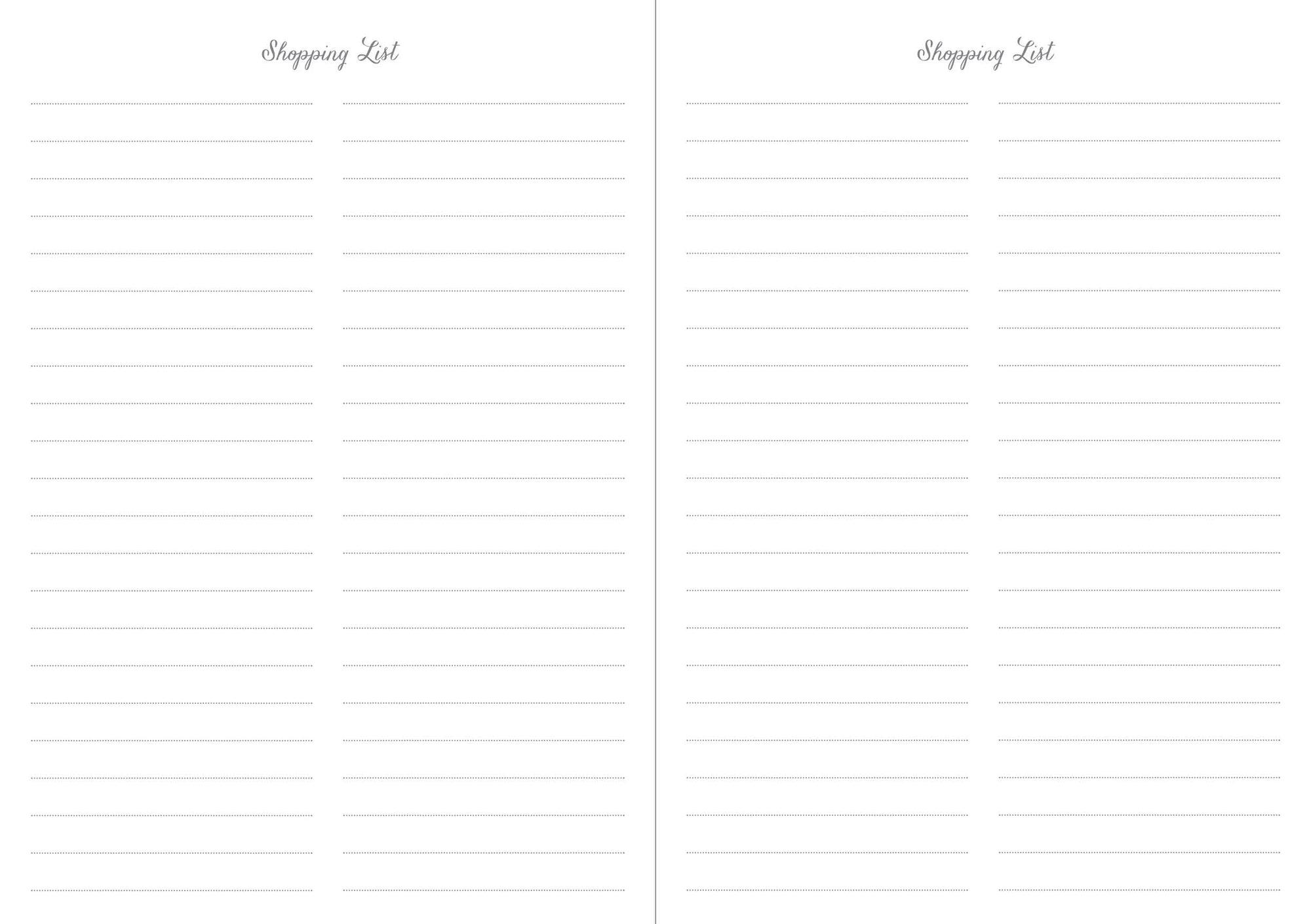 Amelia Lane Monthly Planners (Undated, Navy Stripes)